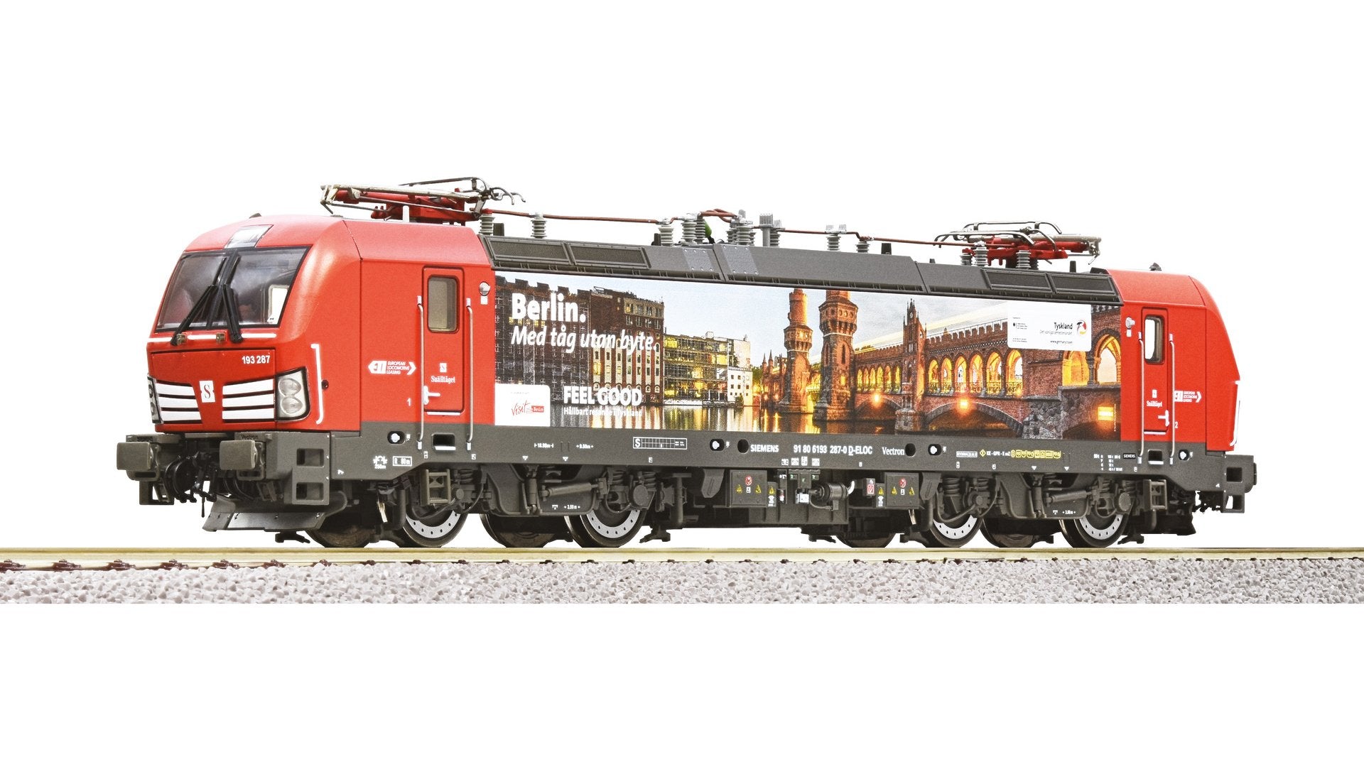 Roco 7520119 Electric Locomotive 193 287-0 Snalltaget AC