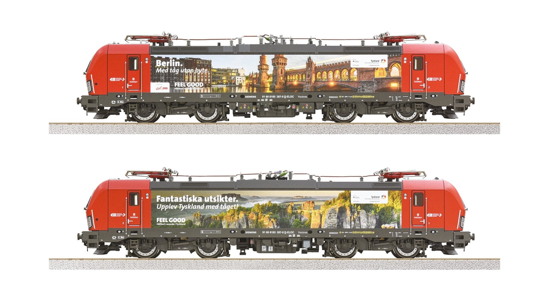 Roco 7520119 Electric Locomotive 193 287-0 Snalltaget AC