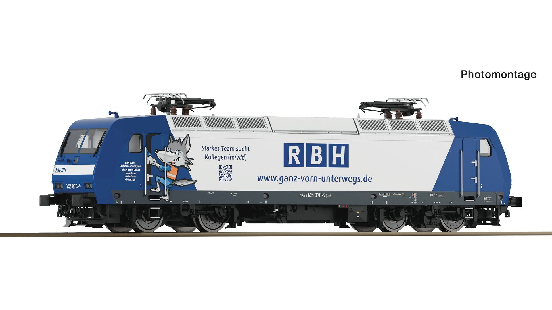 Roco R7520178 Electric locomotive 145 070-9, RBH