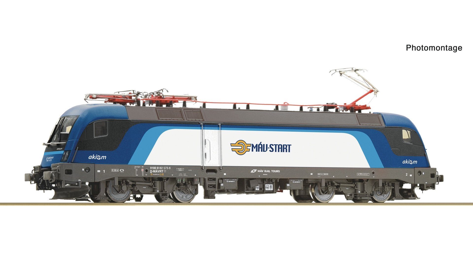 Roco R7520184 Electric locomotive 182 574-4, MAV-START