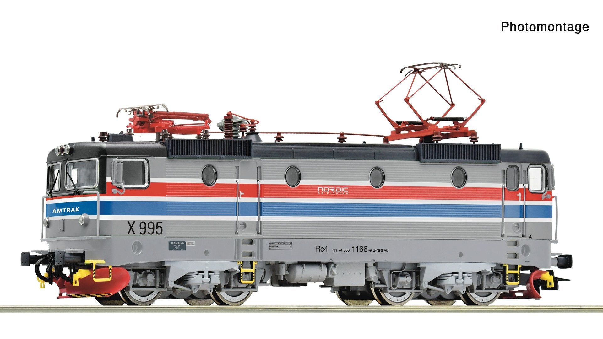 Roco R7520210 Electric locomotive Rc 4 1166, NRFAB