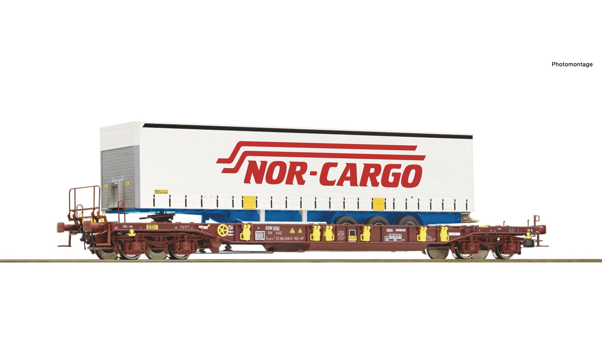Roco 76222 Pocket Wagon T3 + Nor-Cargo