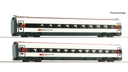 Roco R7700037 2 pcs. Set: ICN Supplementary Trolley