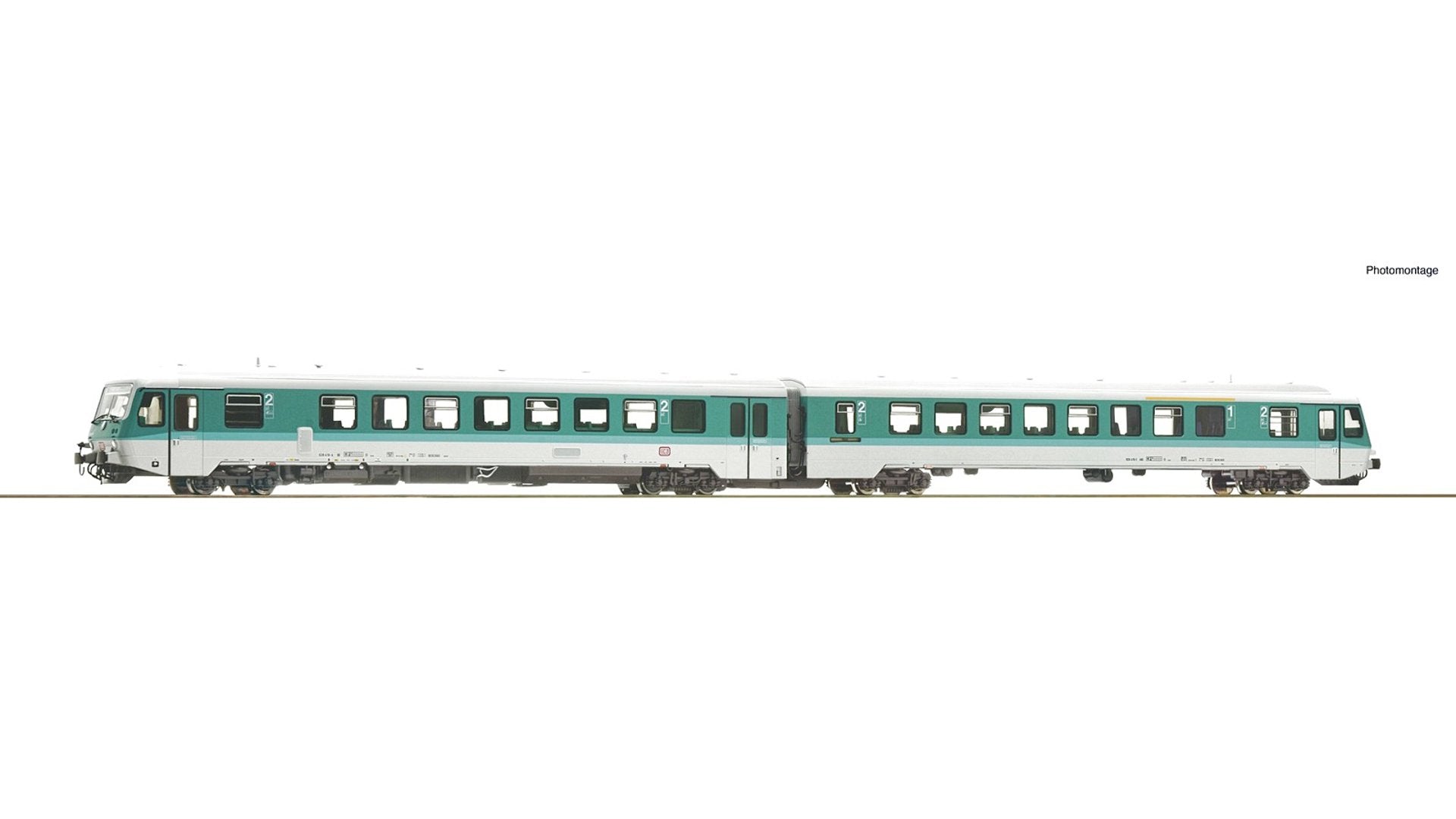 Roco 7710005 Diesel Multiple Unit 628 409-5 DB DCC