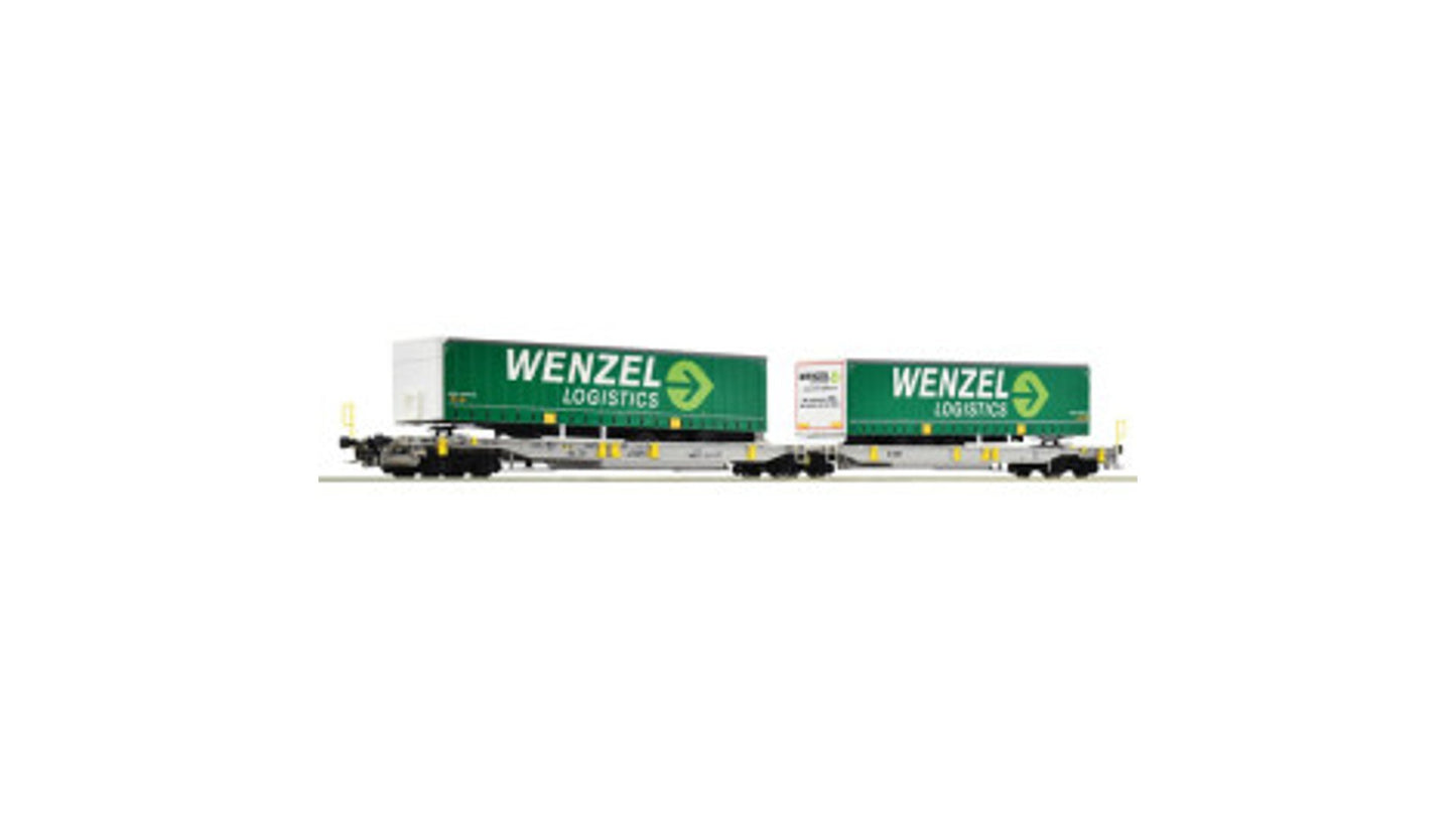 Roco 77362 Articulated double pocket wagon AAE