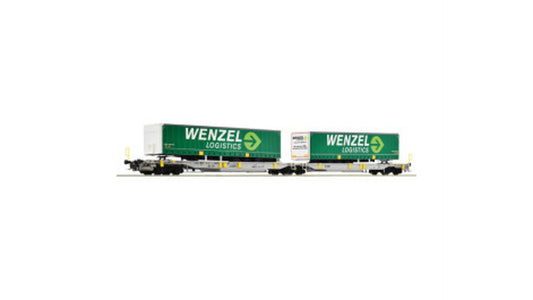 Roco 77362 Articulated double pocket wagon AAE