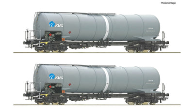Roco 77463 2 Piece Set Tank Wagon GATX DC
