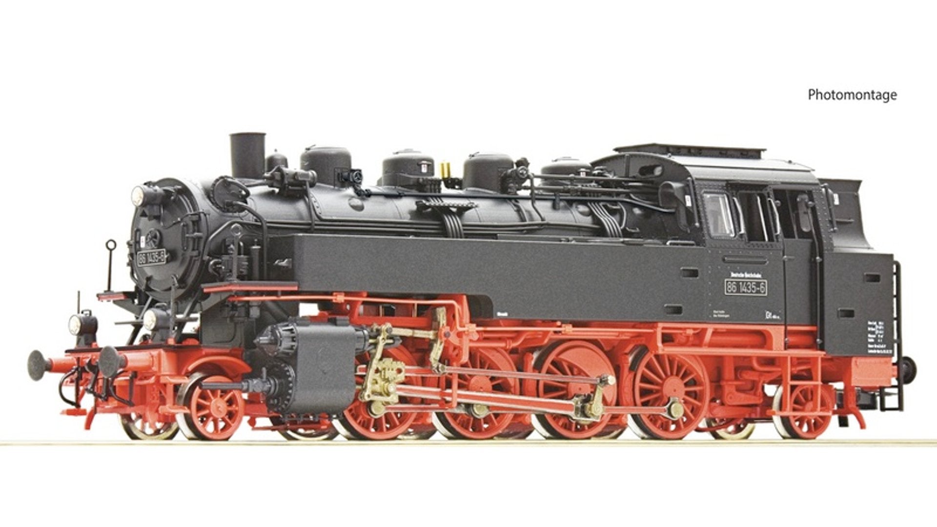 Roco 78022 Steam locomotive 86 1435 6 DR – Micro Macro Mundo Hobby Store