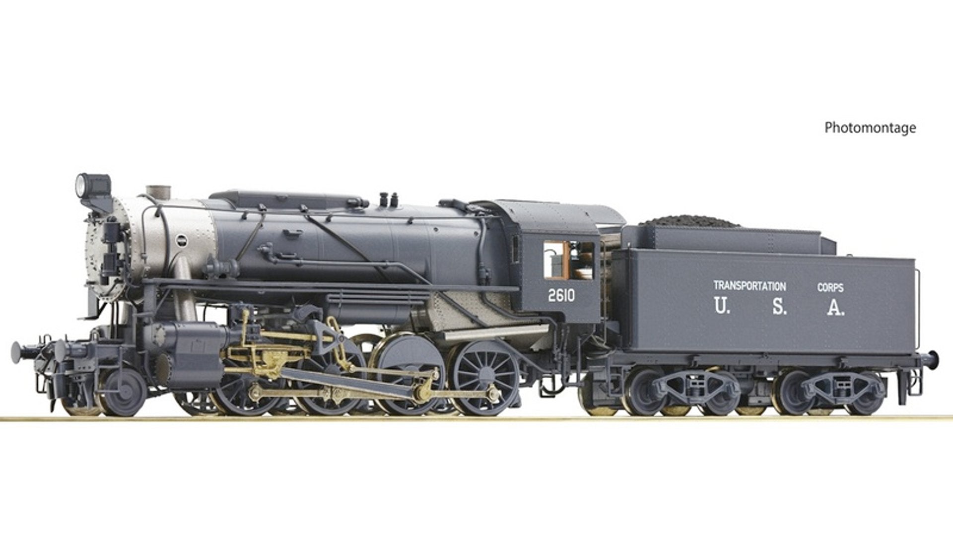 Roco 78155 Steam locomotive 2610 USATC