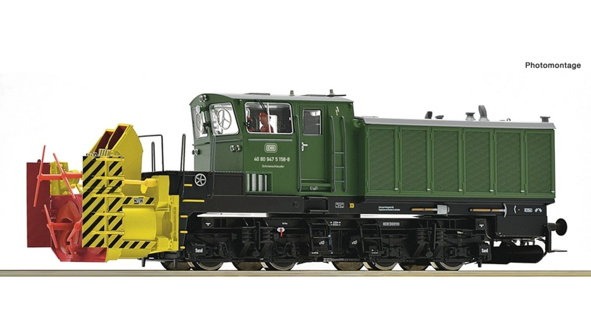 Roco 79002 Beilhack rotary snow blower DB