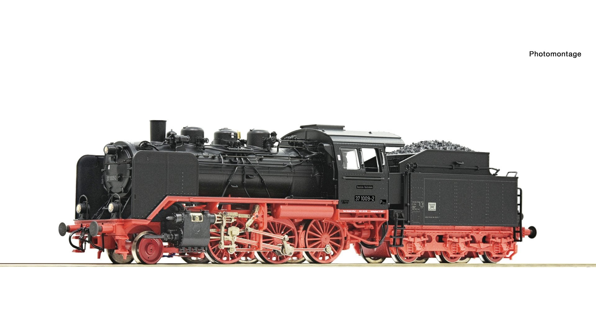 Roco 79212 Steam Locomotive 37 1009- 2