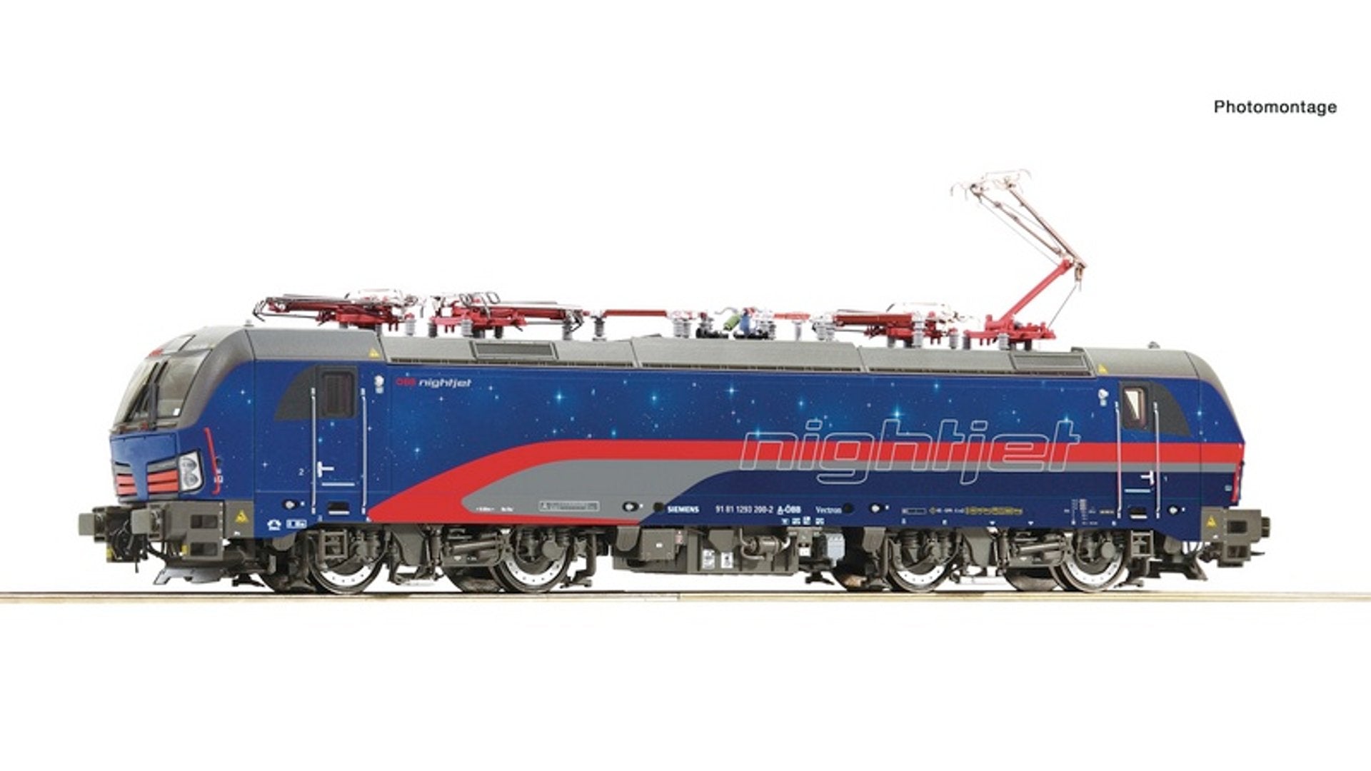Roco 79976 Electric locomotive 1293 200 2 Nightjet OBB – Micro Macro ...