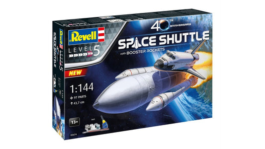 Revell 05674 Gift Set Space Shuttle and Booster Rockets 40th
