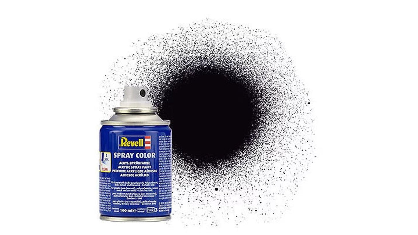 Revell 34108 Spray Black Matte