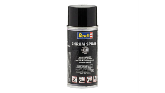 Revell 39628 Chrome Spray, 150 ml