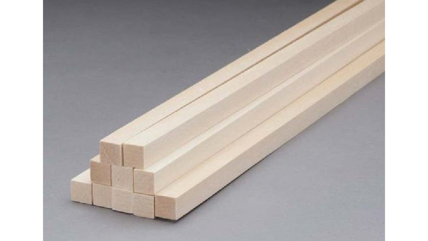 Revell 887478 Basswood 1-2x1-2x24