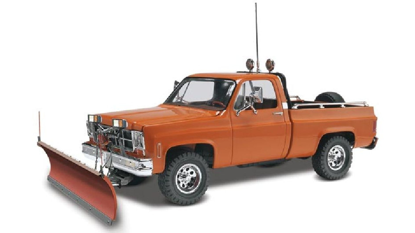 Revell 857222 1-24 GMC Pickup with Snow Plow