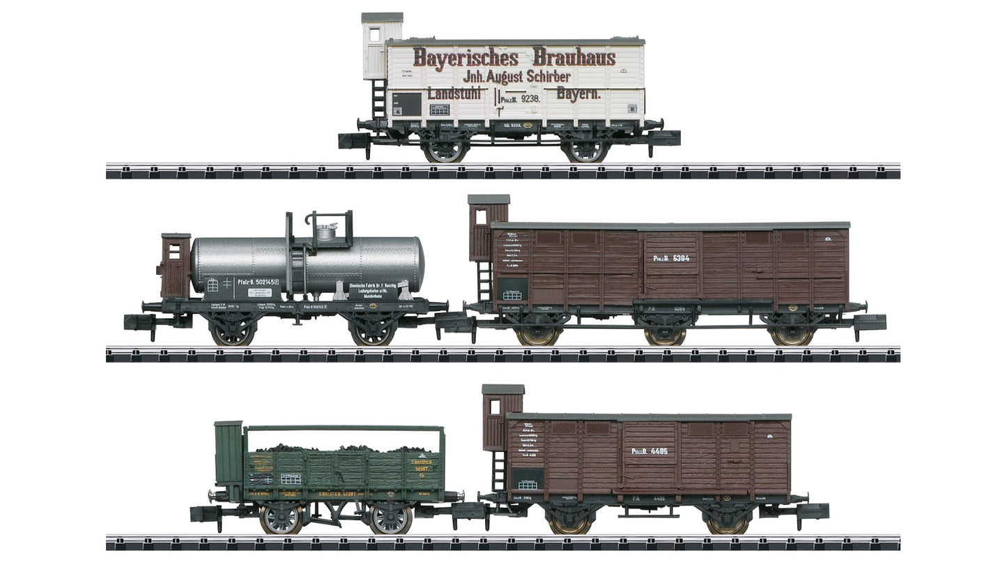MiniTrix 15284 Palatinate Freight Car Set