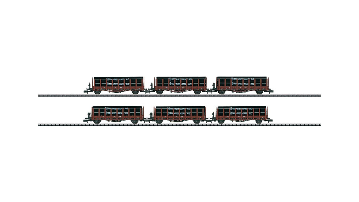 MiniTrix 15410 Set with 6 Stake Cars