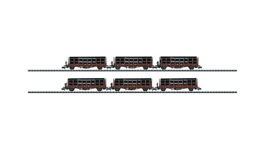 MiniTrix 15410 Set with 6 Stake Cars