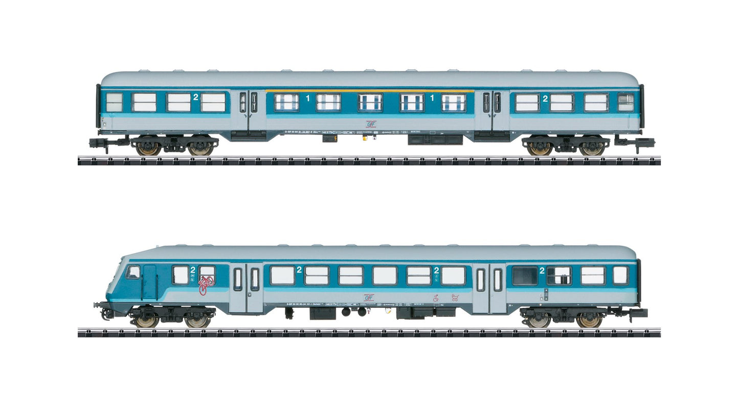 MiniTrix 18262 Blaulinge car set
