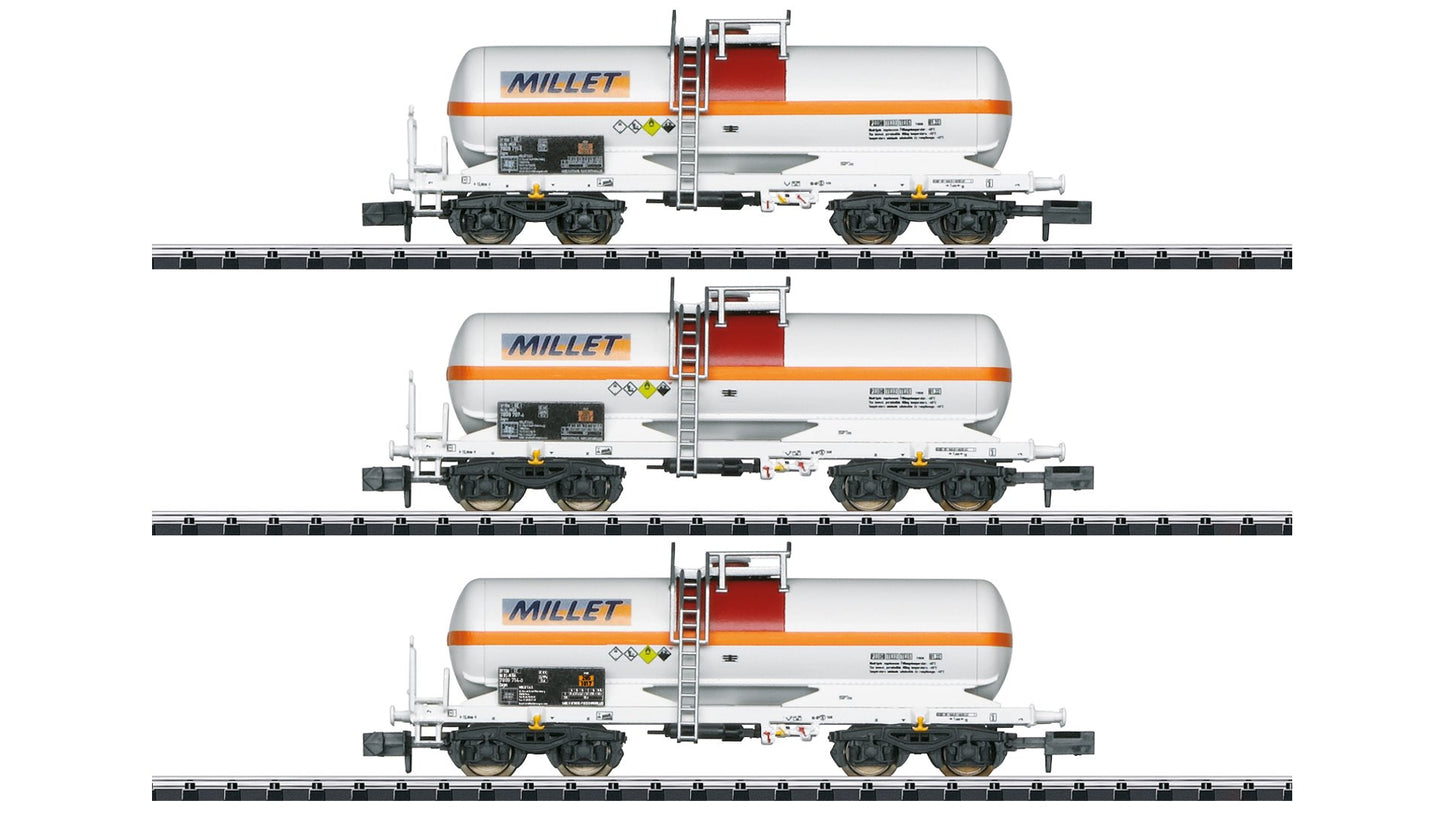 MiniTrix 18266 Millet Tank Car Set