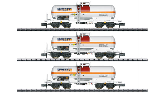 MiniTrix 18266 Millet Tank Car Set