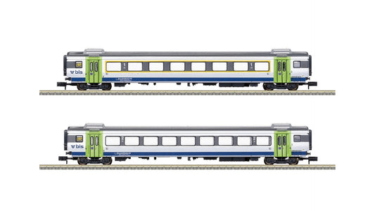 MiniTrix T18294 BLS Golden Pass Line Car Set