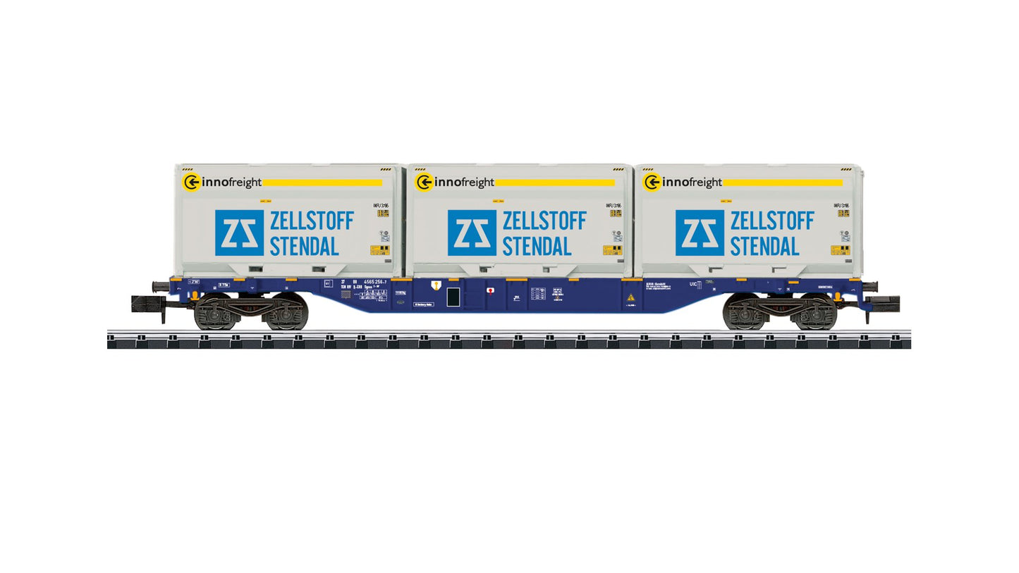 MiniTrix 18420 Type Sgnss Container Transport Car