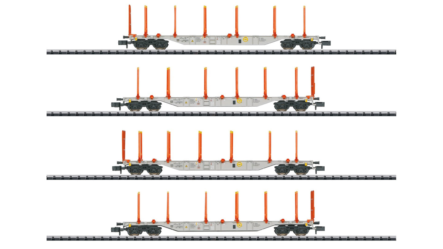 MiniTrix 18710 Type Sgns KLV Flat Car Set