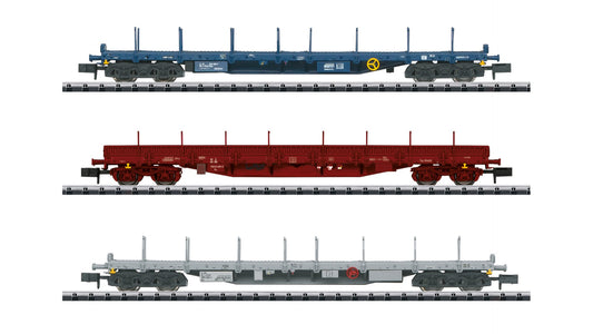 MiniTrix 18723 Type Rnss Flat Car Set