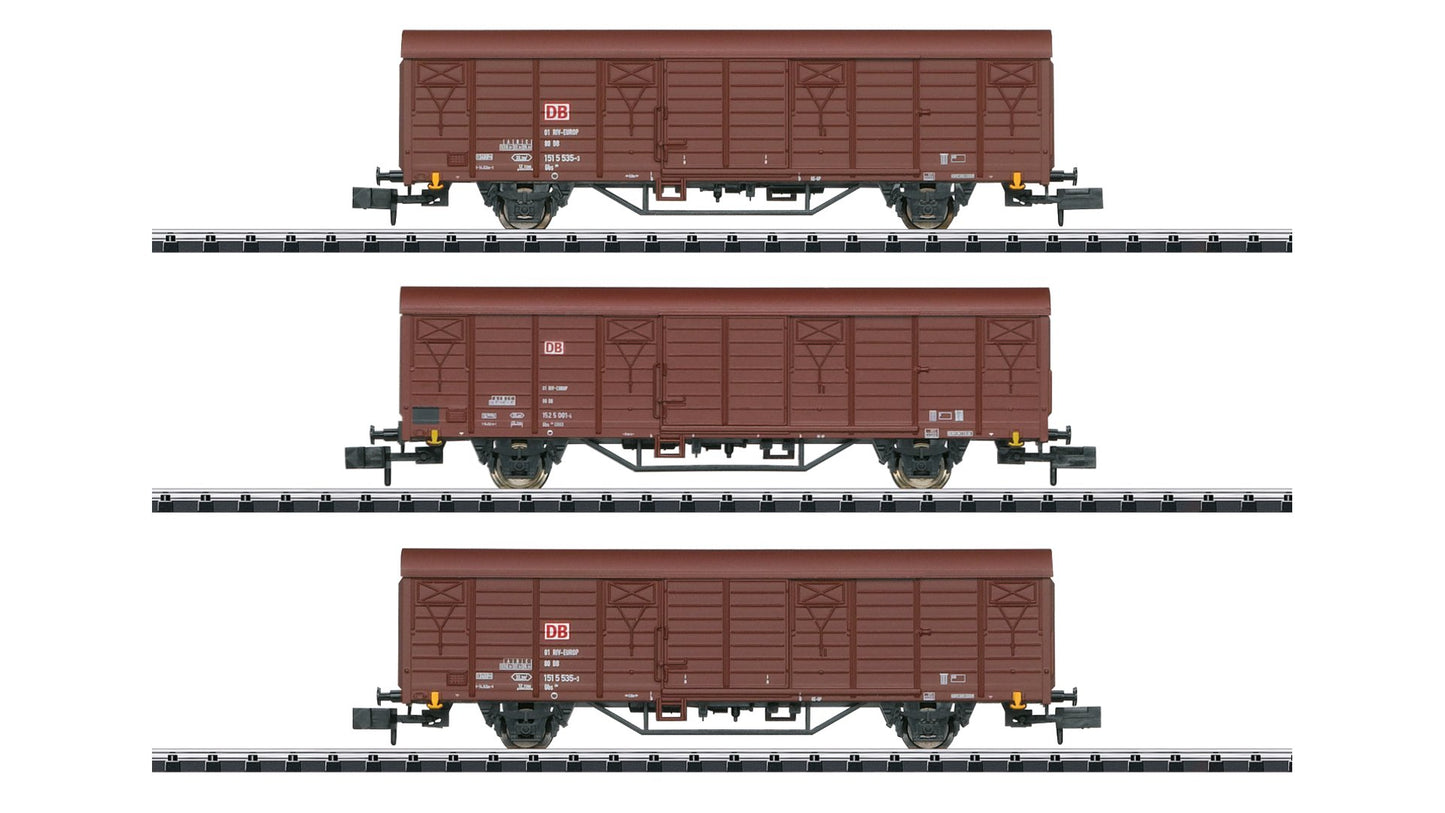 MiniTrix 18901 Type Gbs 258 Freight Car Set