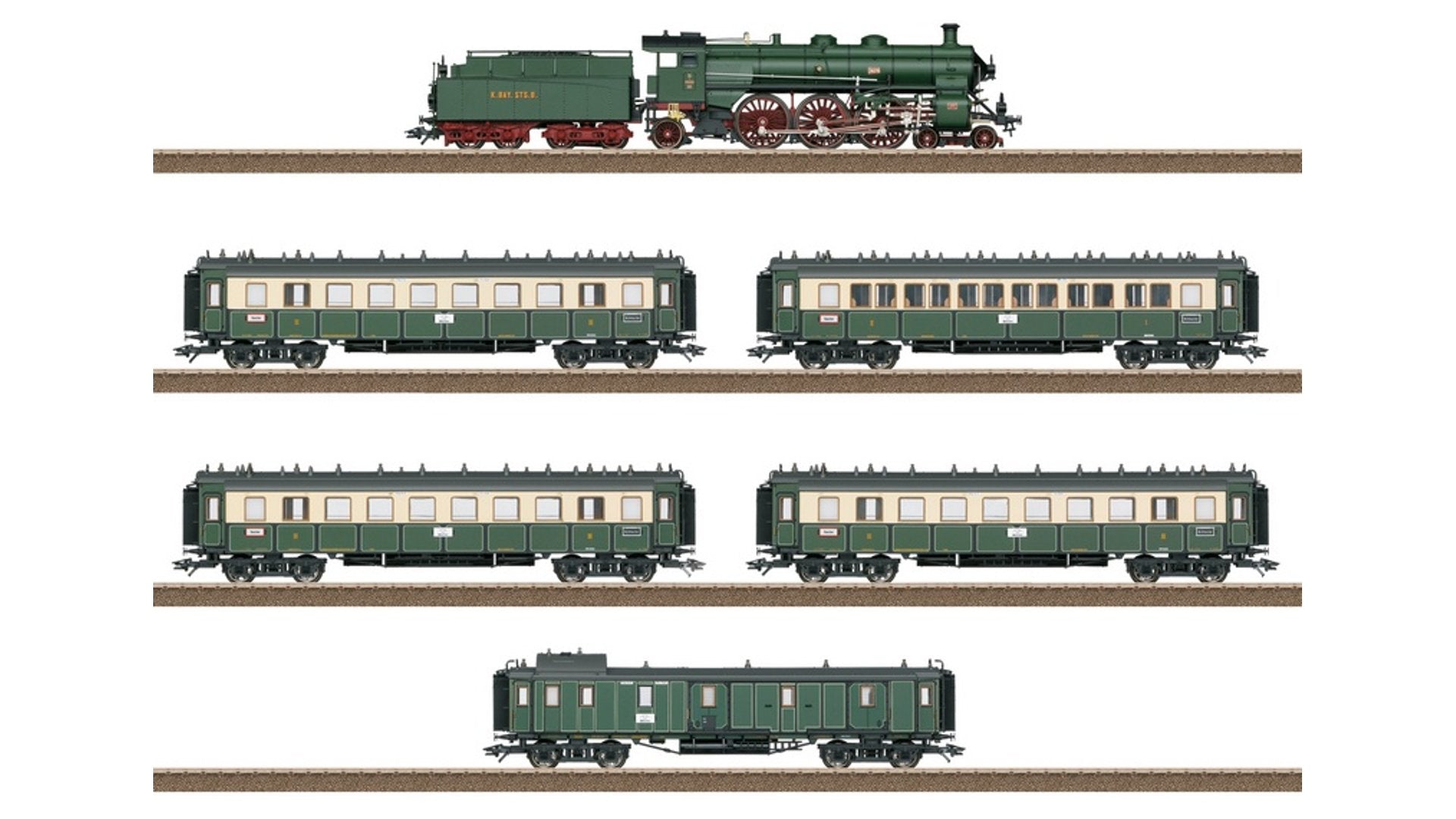 Trix 21360 Bavarian Express Train Set