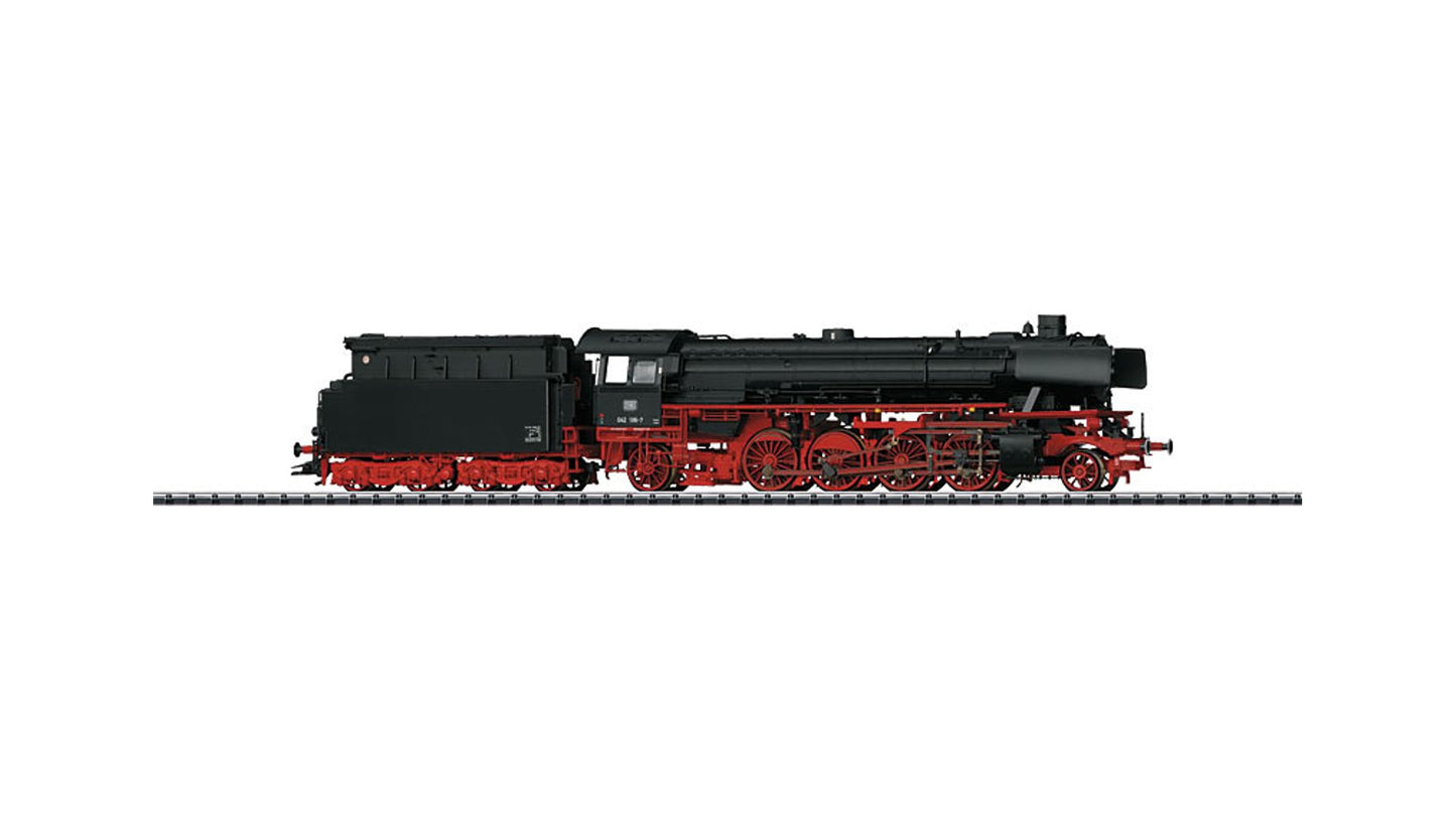 Trix 22372 Freight Train Steam Locomotive with a Tender BR 042 Ol DB