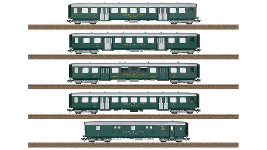 Trix 23134 Lightweight Steel Car Set to Go with the Class Ae 3-6 I