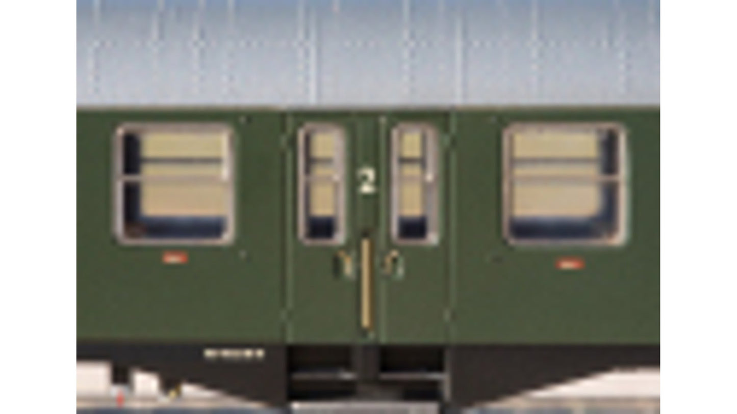 Trix 23166 Pass Car 2nd Class B4ymb 51 DB Ep III