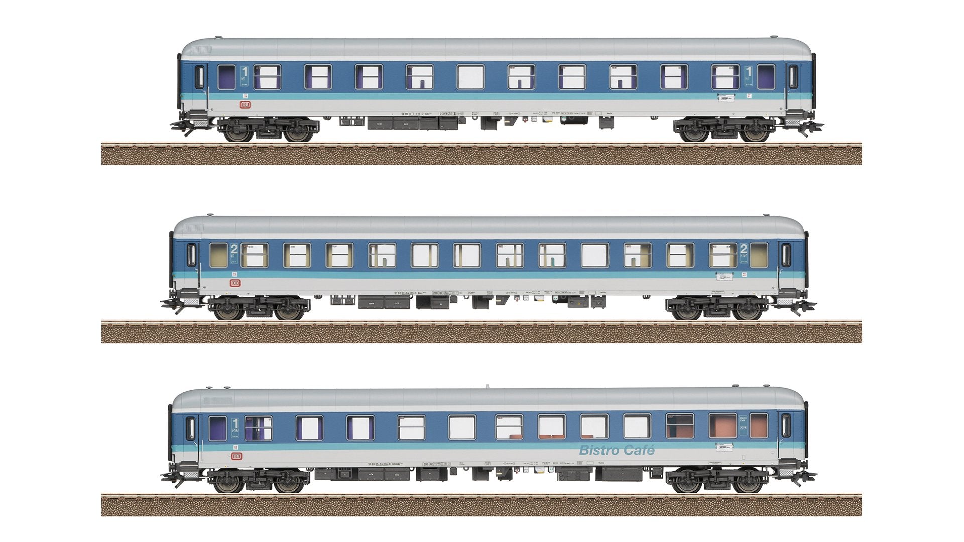 Trix 23200 InterRegio Passenger Car Set