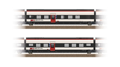 Trix 23282 Add On Car Set 2 for the Class RABe 501 Giruno