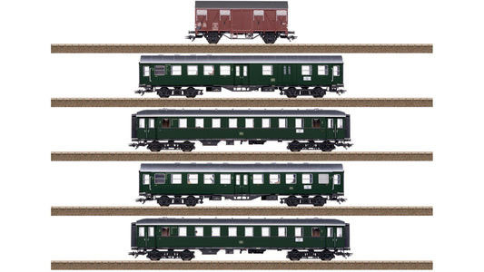Trix 23508 Passenger Train with a Freight Car