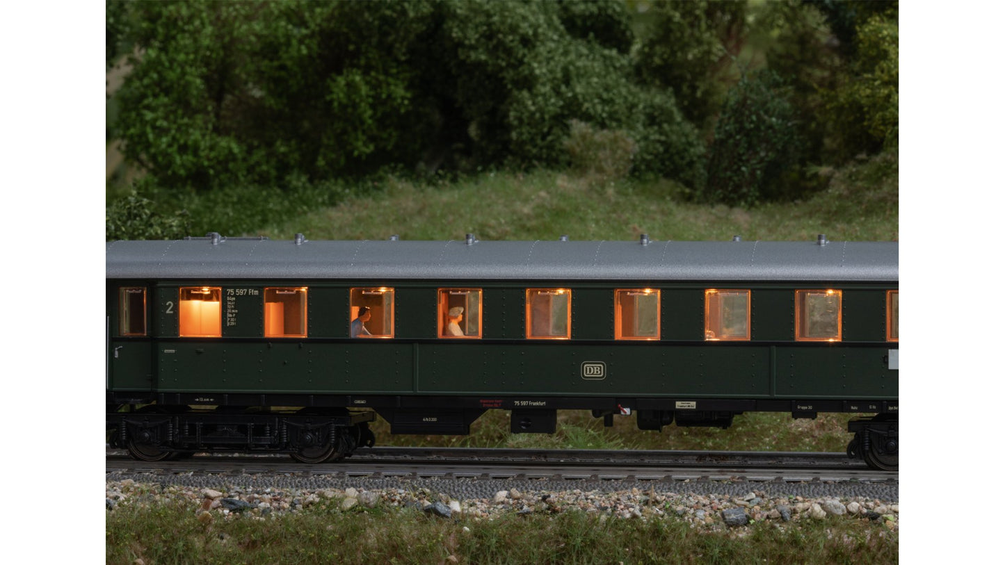 Trix 23508 Passenger Train with a Freight Car
