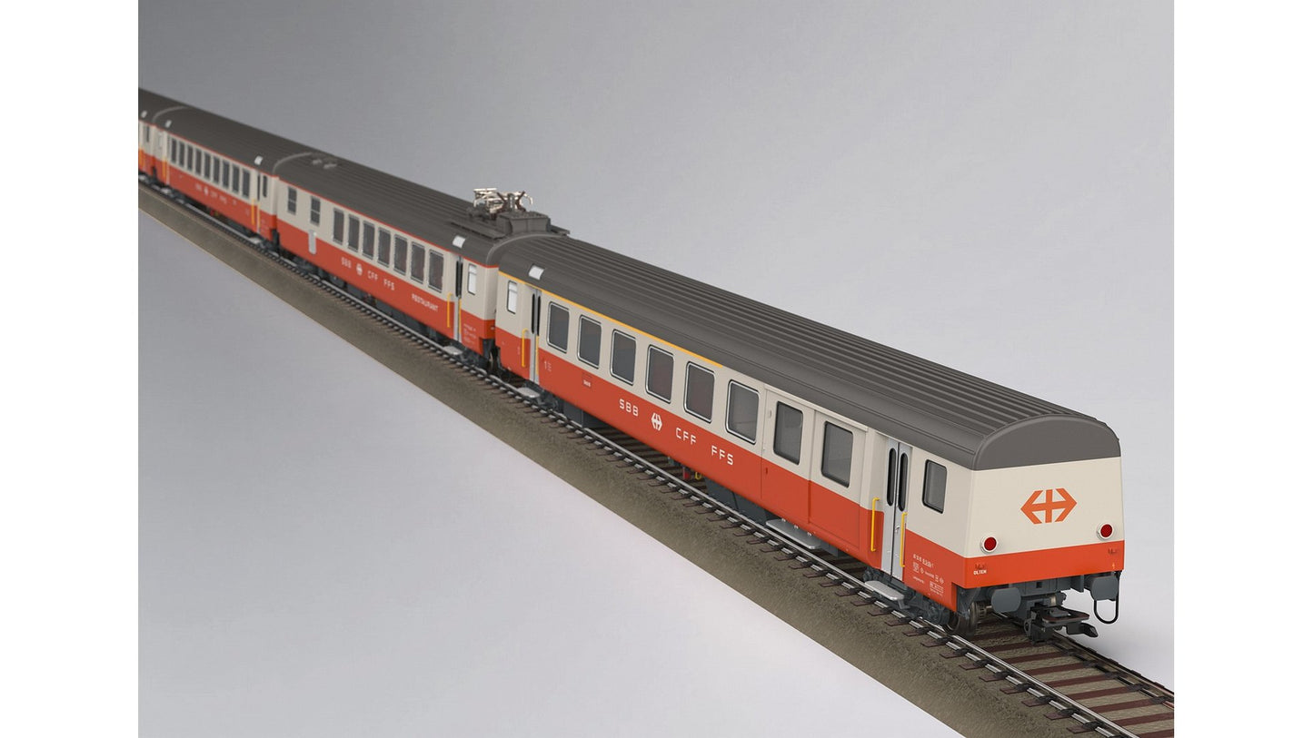 Trix T23690 Swiss Ex. Pass. Car Set E. IV