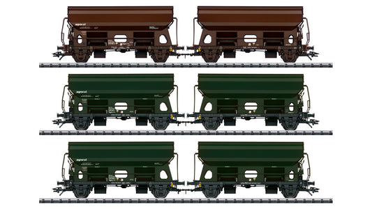 Trix 24169 Hinged Roof Car Set