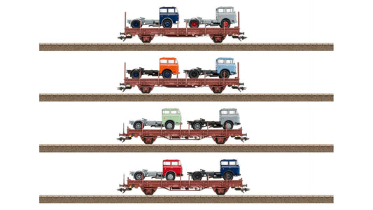 Trix T24190 Freight Car Set for Vehicle Transport
