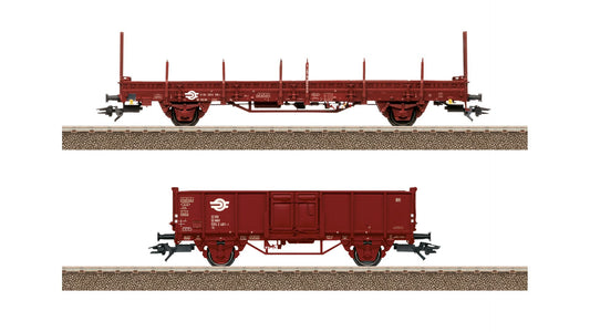 Trix T24191 MÁV Freight Car Set, Era IV