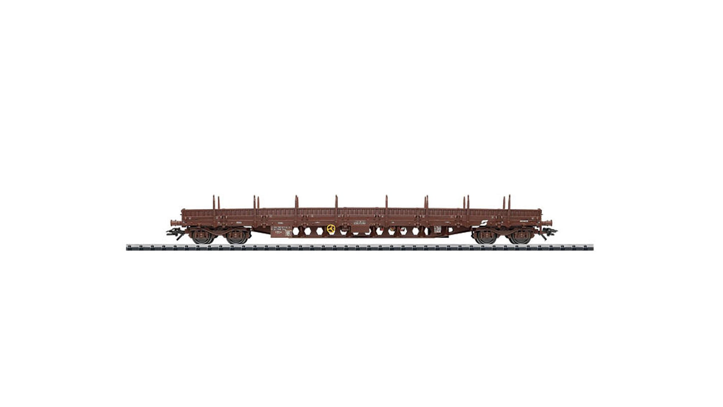 Trix 24349 Flat Car with Steel Sides Res OBB