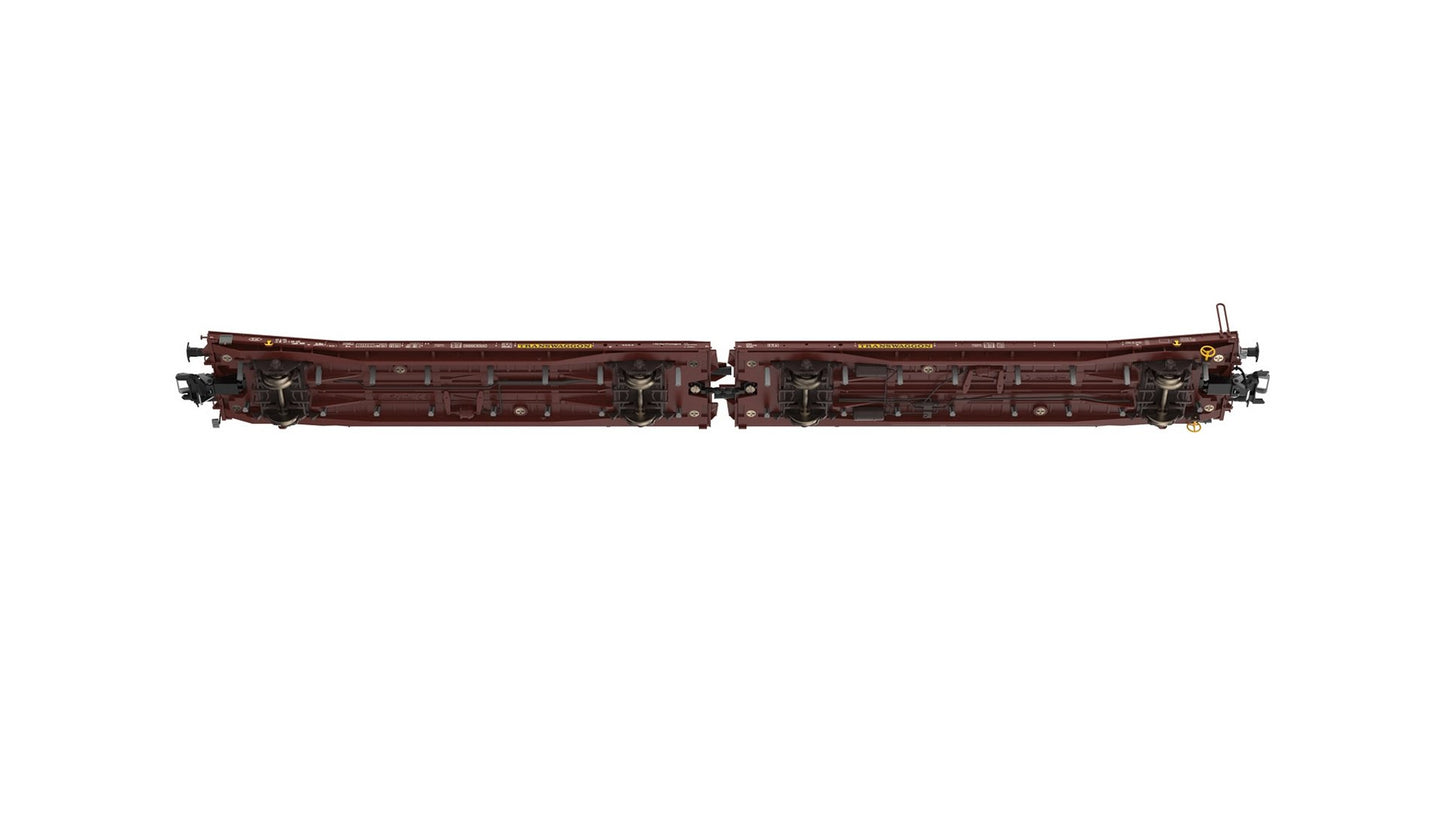 Trix T24428 TWA Laads Fl. Car Pair Era VI