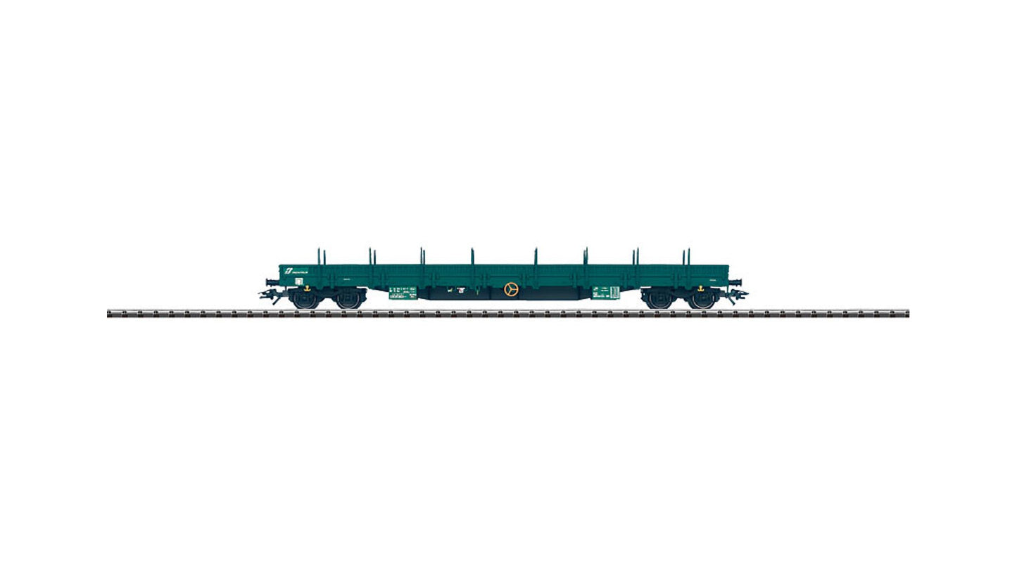Trix 24524 Flat Car with Steel Side Walls Res FS