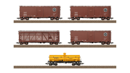 Trix T24915 US freight car set,5 cars,SP