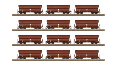Trix 24968 Type Tals 968 Hinged Roof Car Display