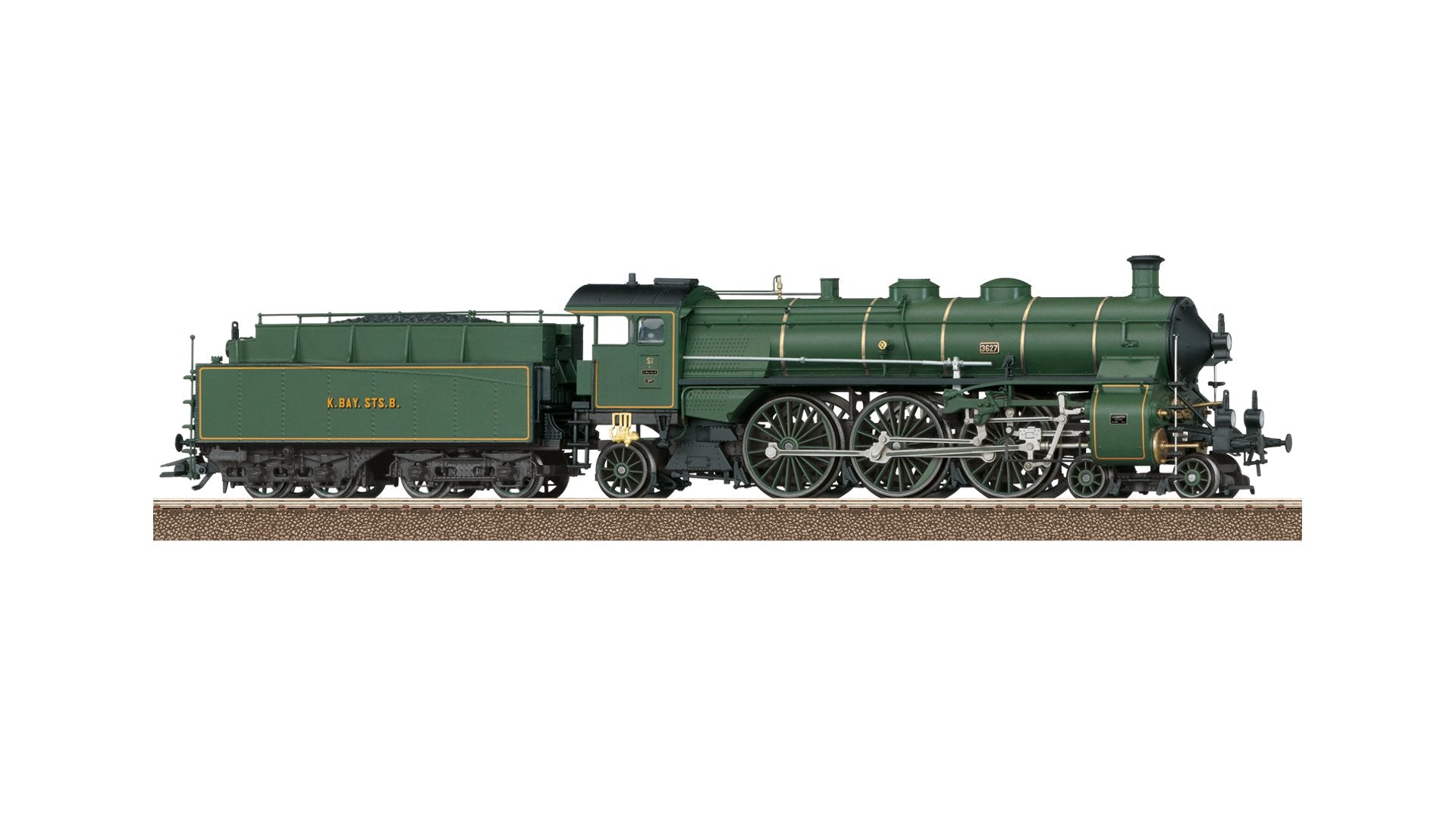 Trix T25435 Class S 3/6 Steam Locomotive, the “Hochhaxige” / “High Stepper”